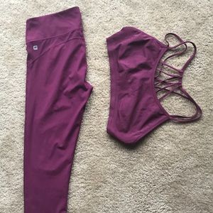 Fabletics plum , outfit